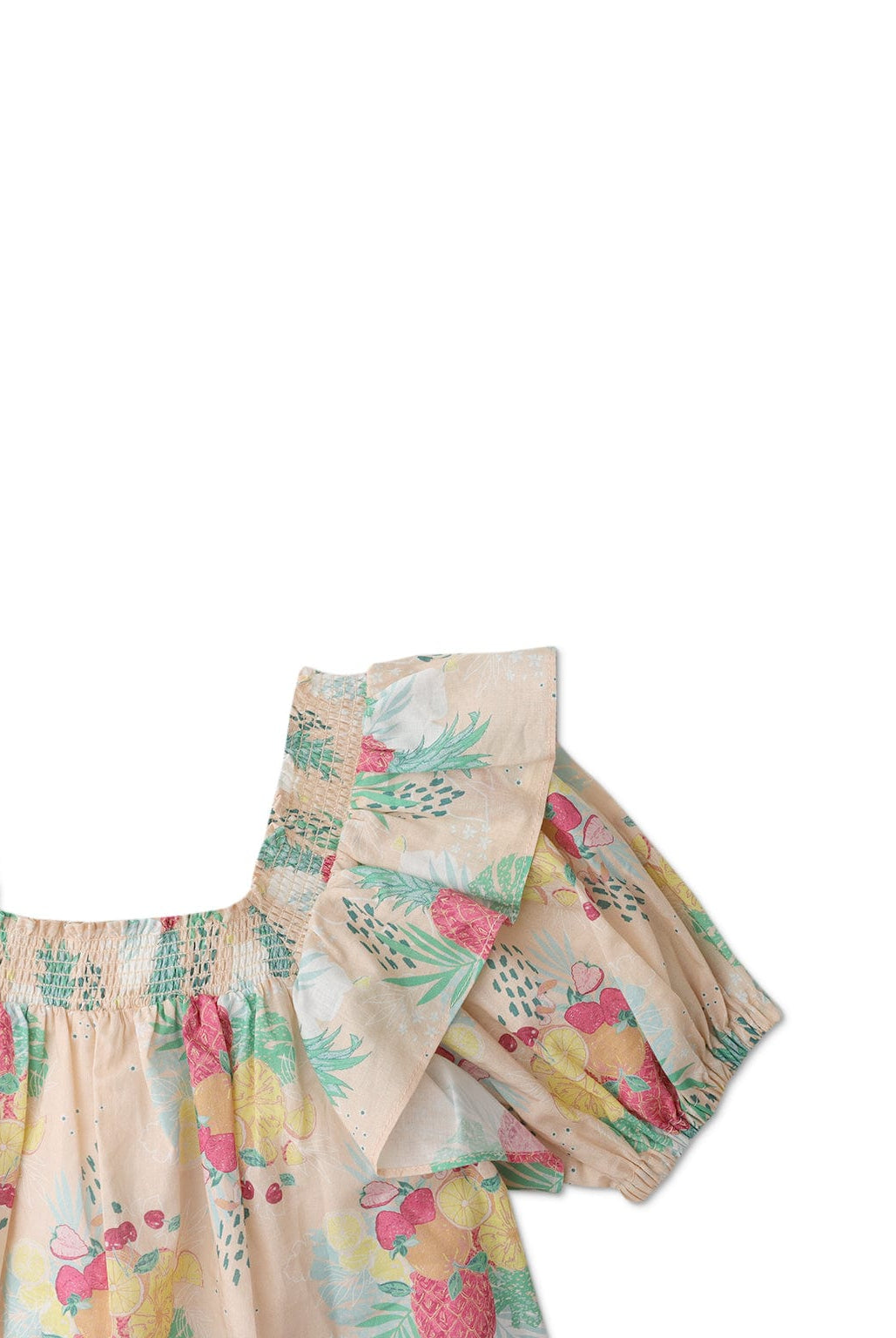 جينجرسنابس بلوزة بناتي مورد نص كم بف خوخي خوخي