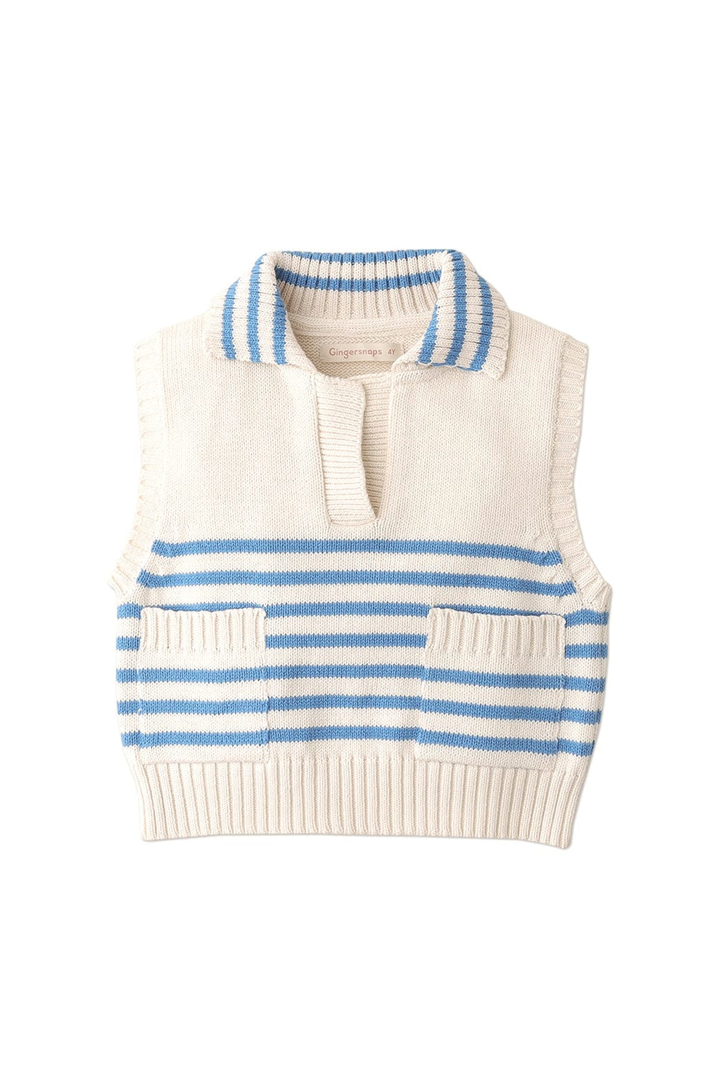 جينجرسنابس بلوزة بناتي بجيوب أوف وايت