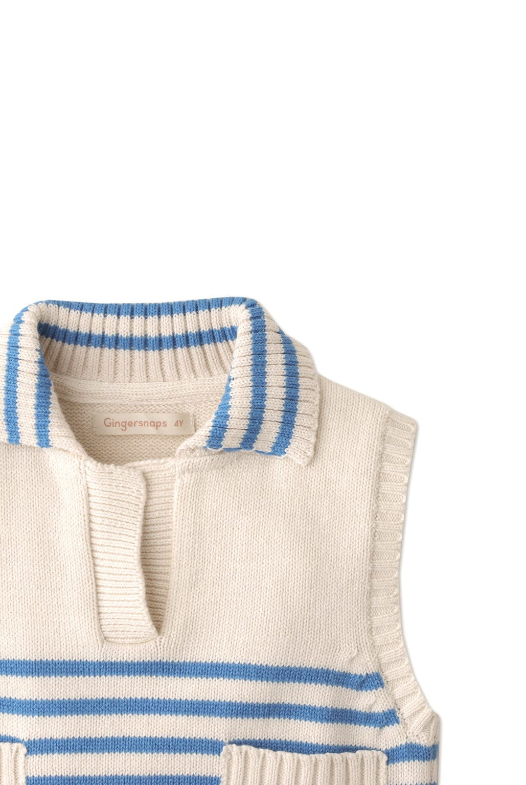 جينجرسنابس بلوزة بناتي بجيوب أوف وايت