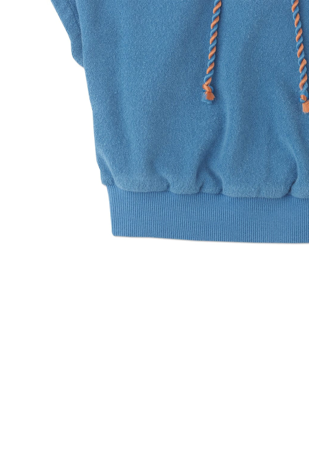 جينجرسنابس بلوزة بناتي برباط عالياقة أزرق