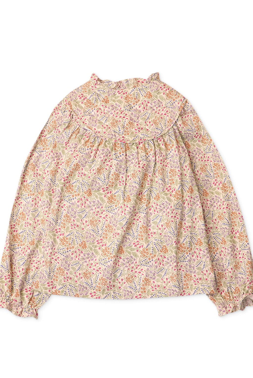 جينجرسنابس بلوزة مشجرة بناتي بأكمام طويلة متعدد الألوان