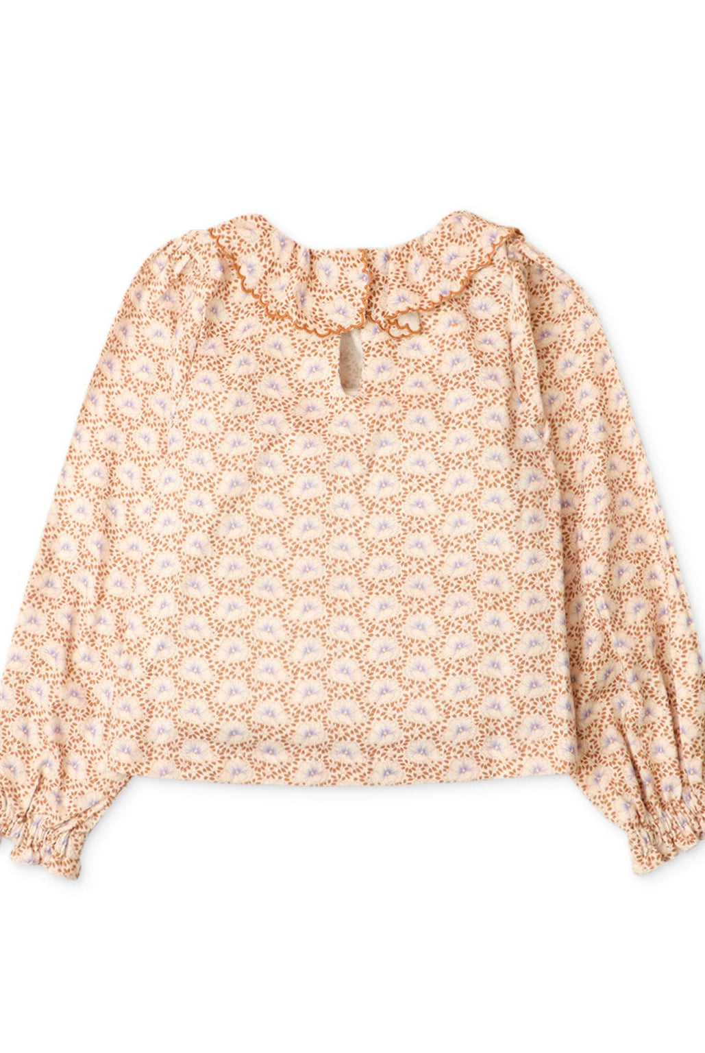 جينجرسنابس بلوزة بناتي مشجرة بكرانيش متعدد الألوان