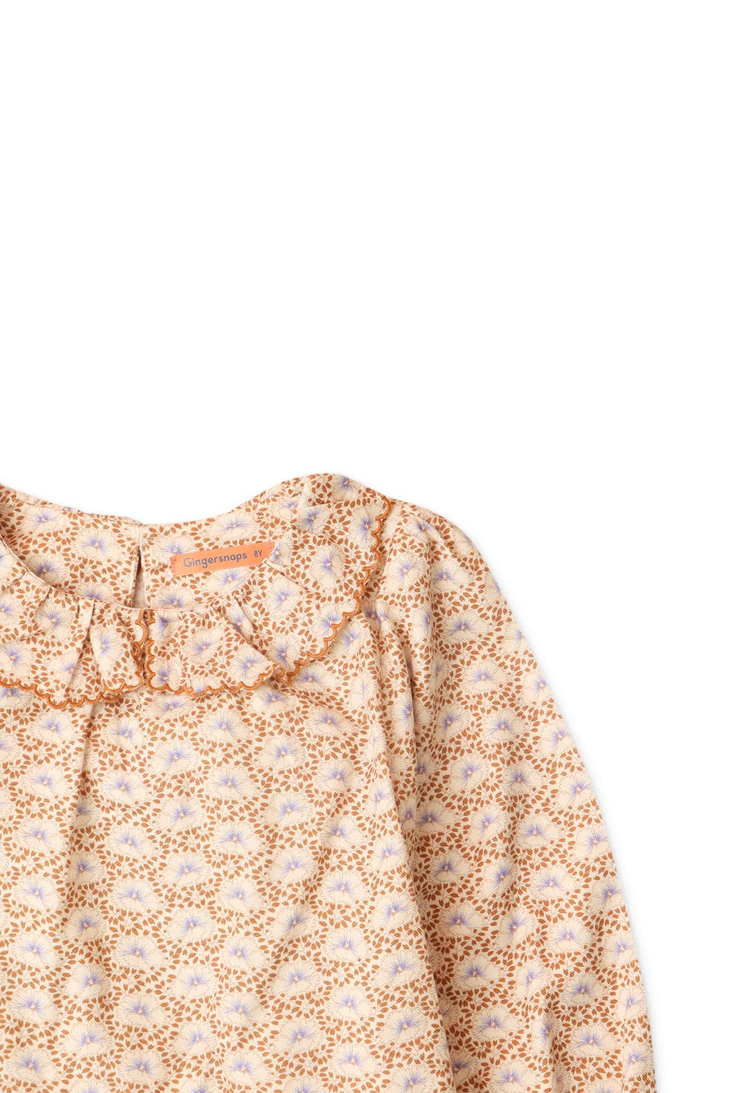 جينجرسنابس بلوزة بناتي مشجرة بكرانيش متعدد الألوان