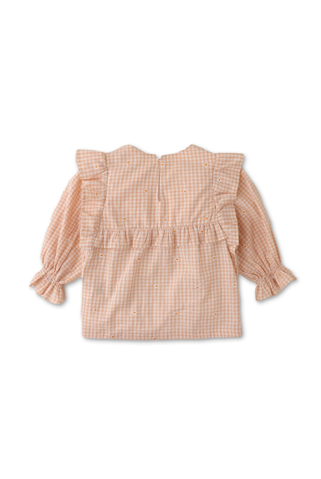 جينجرسنابس بلوزة منسوجة مربعات للبنات متعدد الألوان