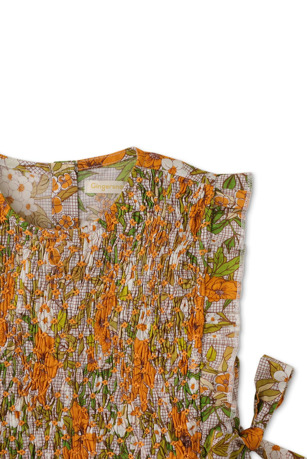 جينجرسنابس بلوزة منسوجة للبنات كت متعدد الألوان