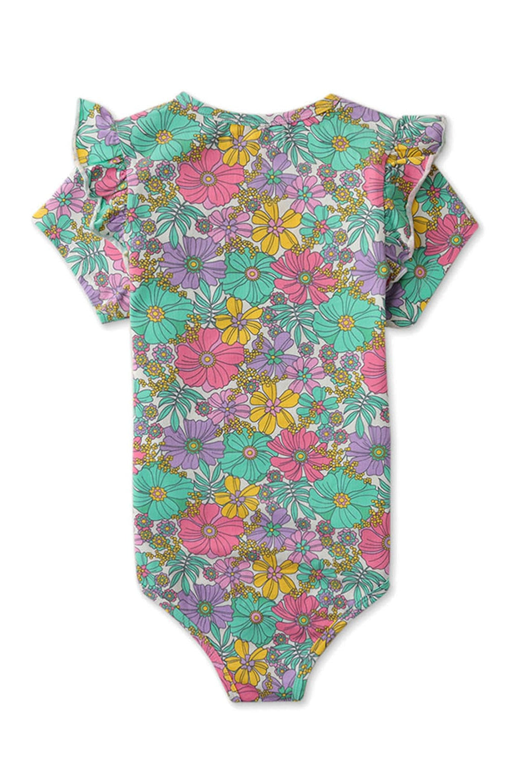 جينجرسنابس بودي سوت بناتي موردة نص كم متعدد الألوان