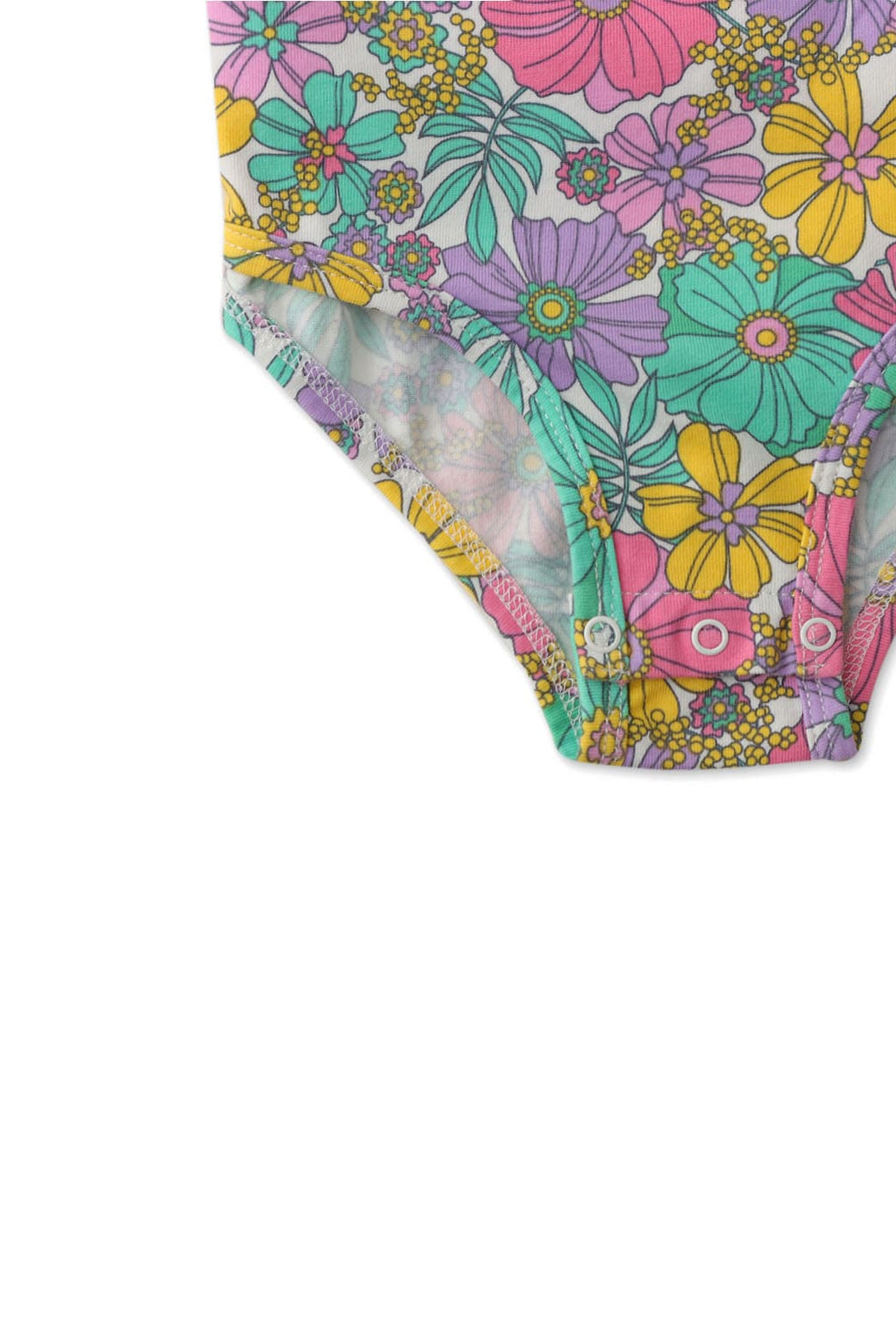 جينجرسنابس بودي سوت بناتي موردة نص كم متعدد الألوان