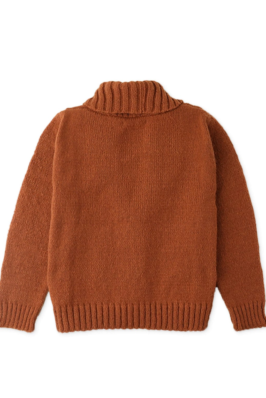 جينجرسنابس كارديجان بناتي منسوج بجيوب أمامية بني