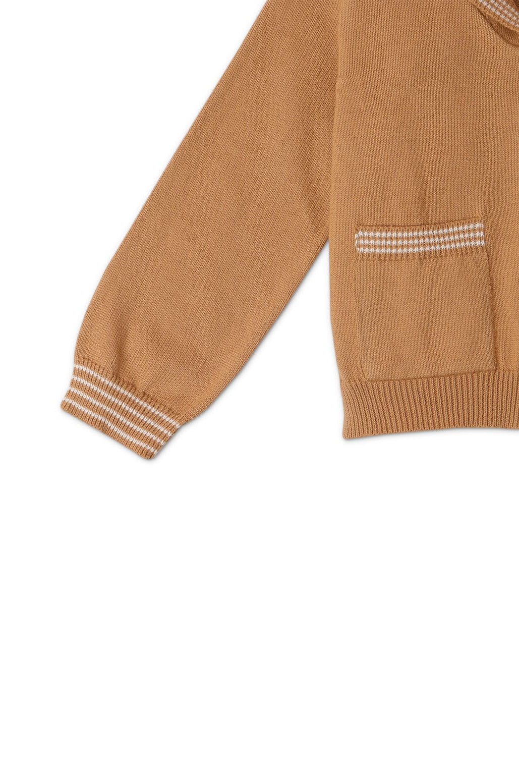 جينجرسنابس سويتشيرت بناتي بازرار بني