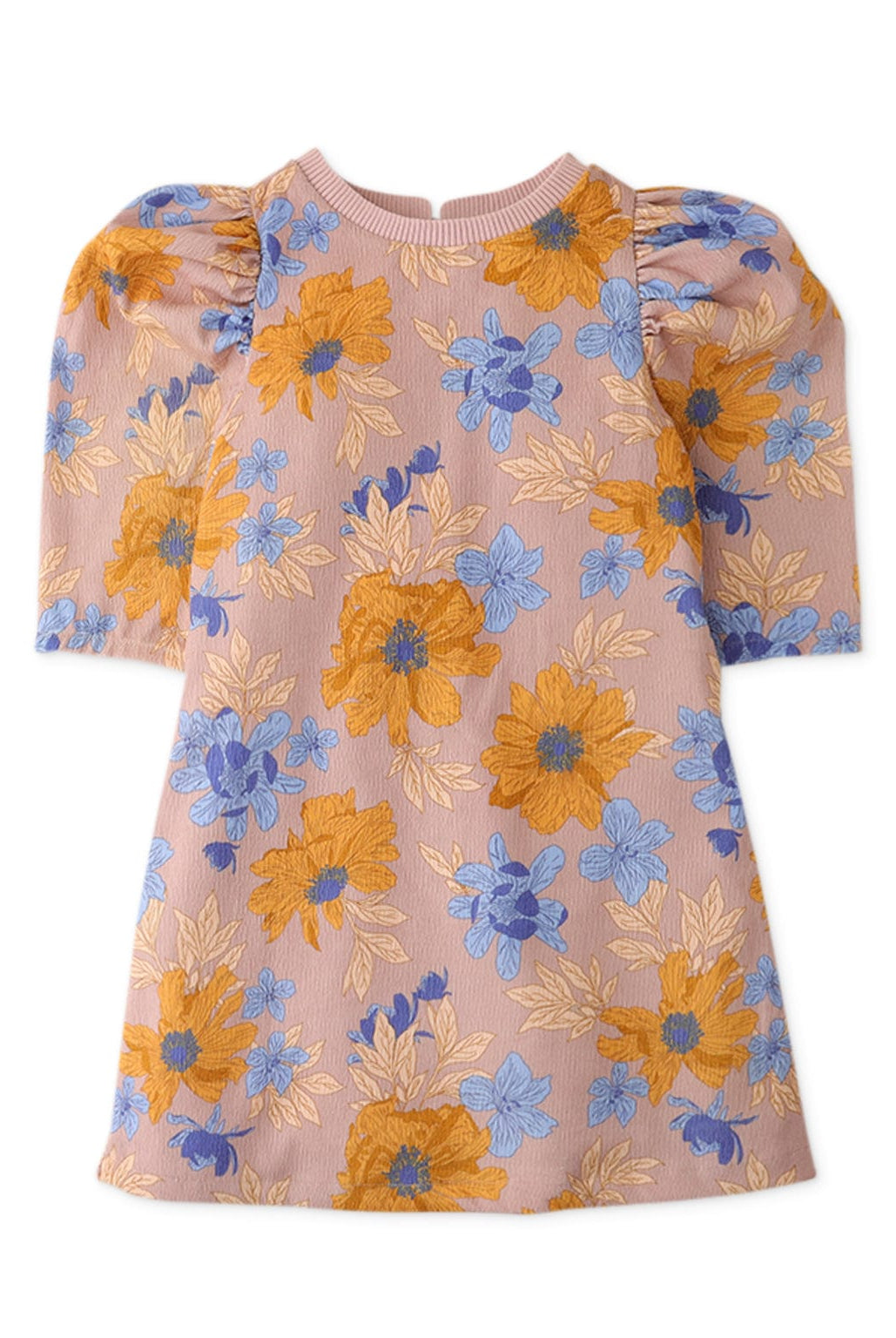 جينجرسنابس فستان بناتي منقوش بزهور متعدد الألوان