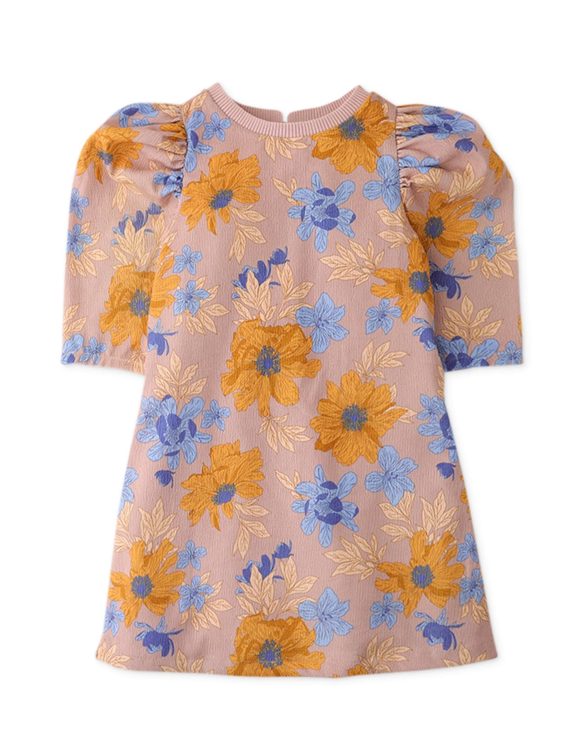 جينجرسنابس فستان بناتي منقوش بزهور متعدد الألوان