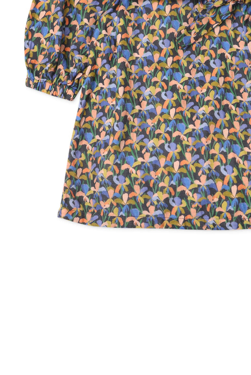 جينجرسنابس فستان بناتي مشجر برباط خصر متعدد الألوان