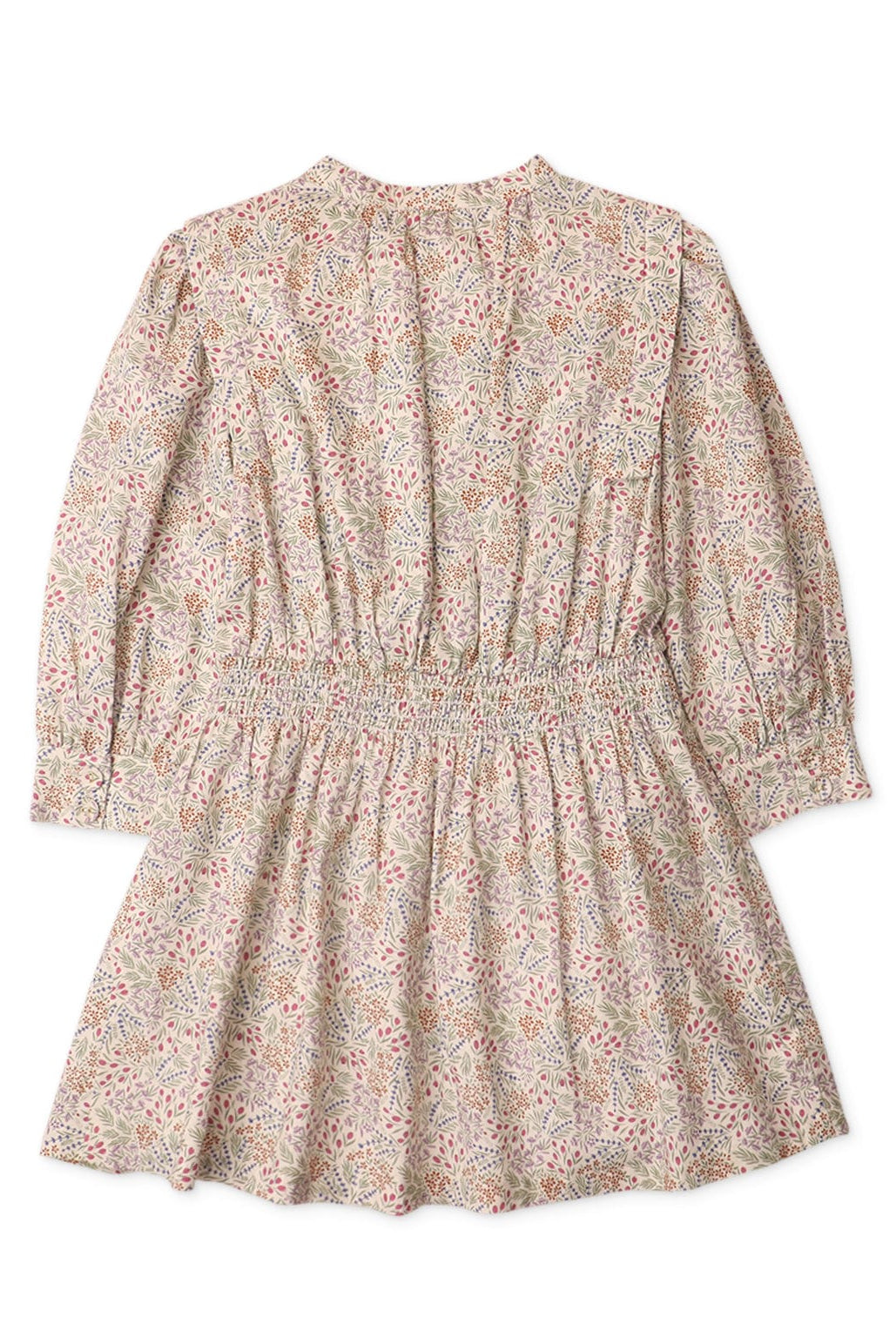 جينجرسنابس فستان بناتي مشجر بخصر مطاطي متعدد الألوان