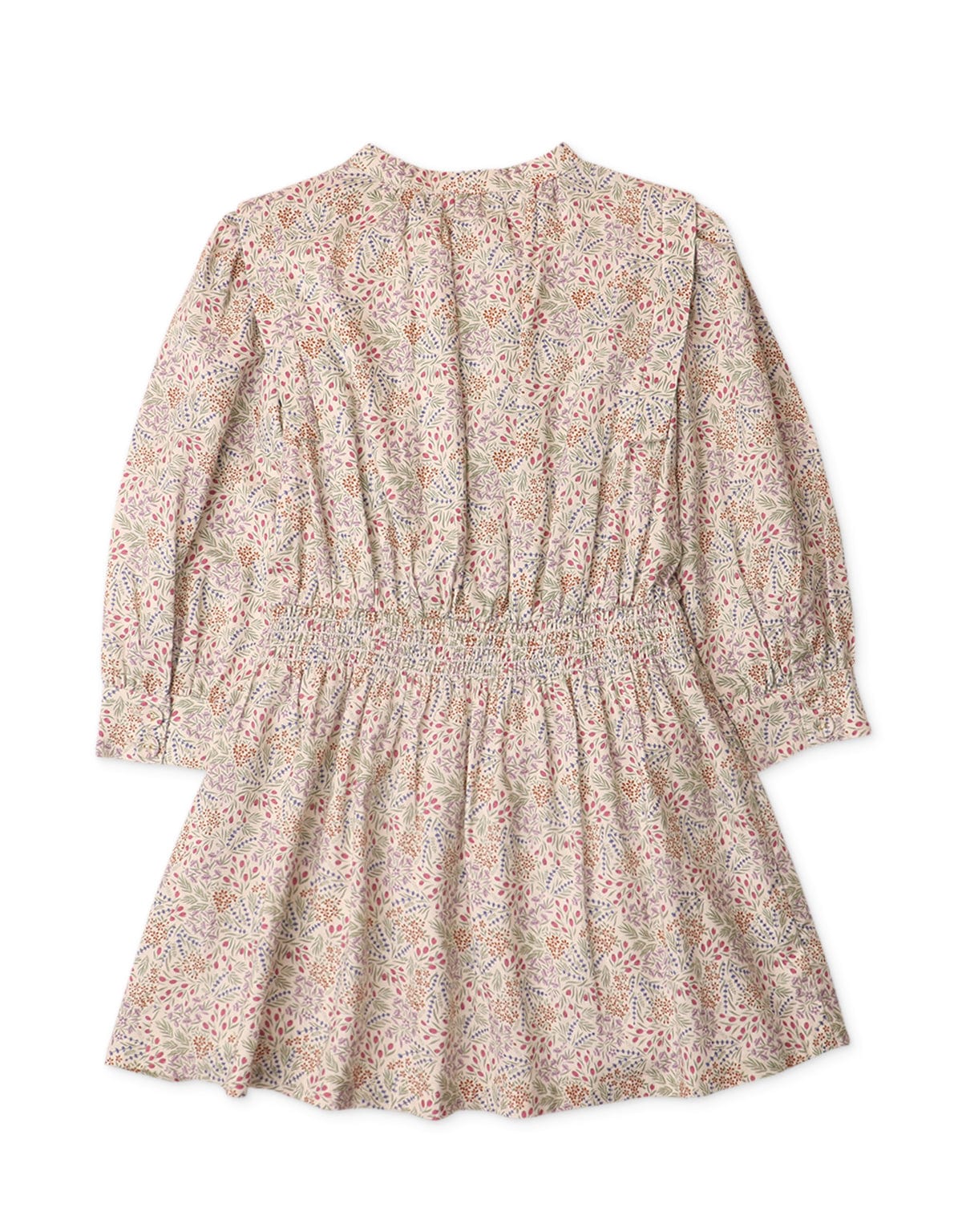 جينجرسنابس فستان بناتي مشجر بخصر مطاطي متعدد الألوان