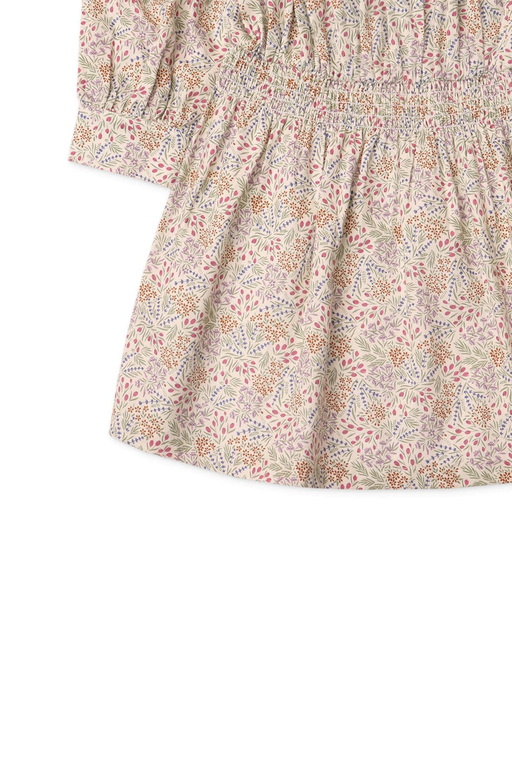 جينجرسنابس فستان بناتي مشجر بخصر مطاطي متعدد الألوان