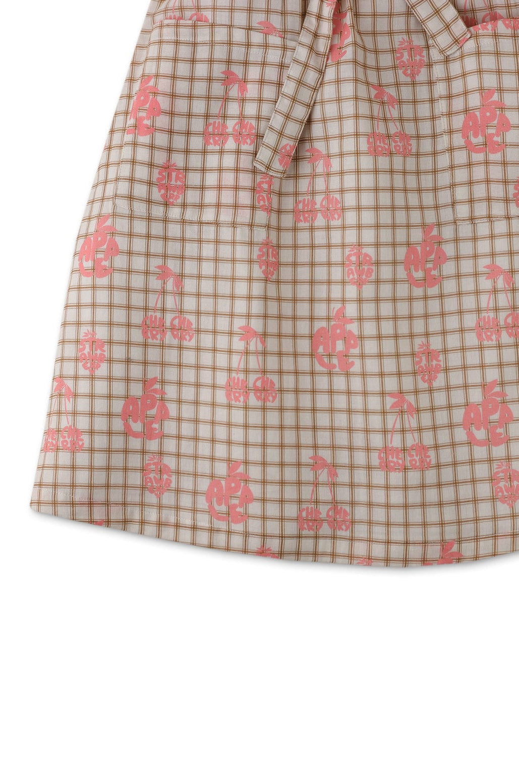 جينجرسنابس فستان بناتي منسوج بفيونكة حمالات متعدد الألوان