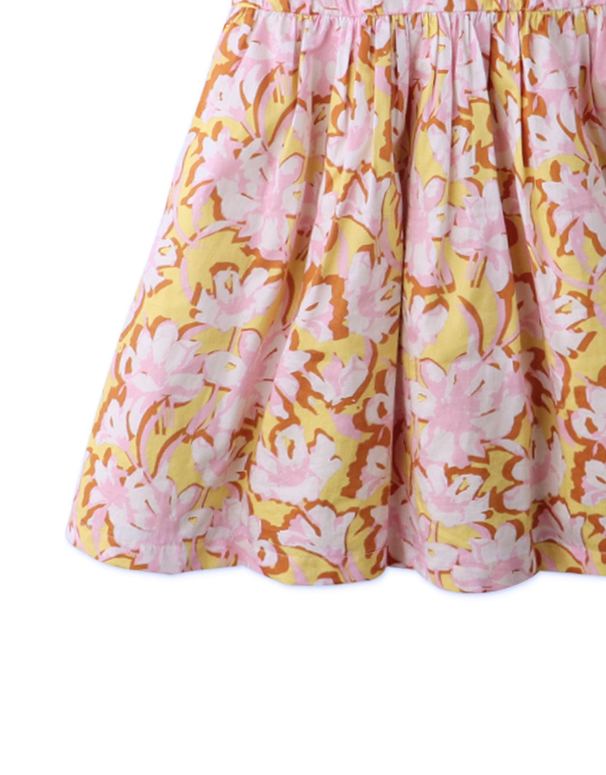 جينجرسنابس فستان بناتي مورد كم قصير متعدد الألوان