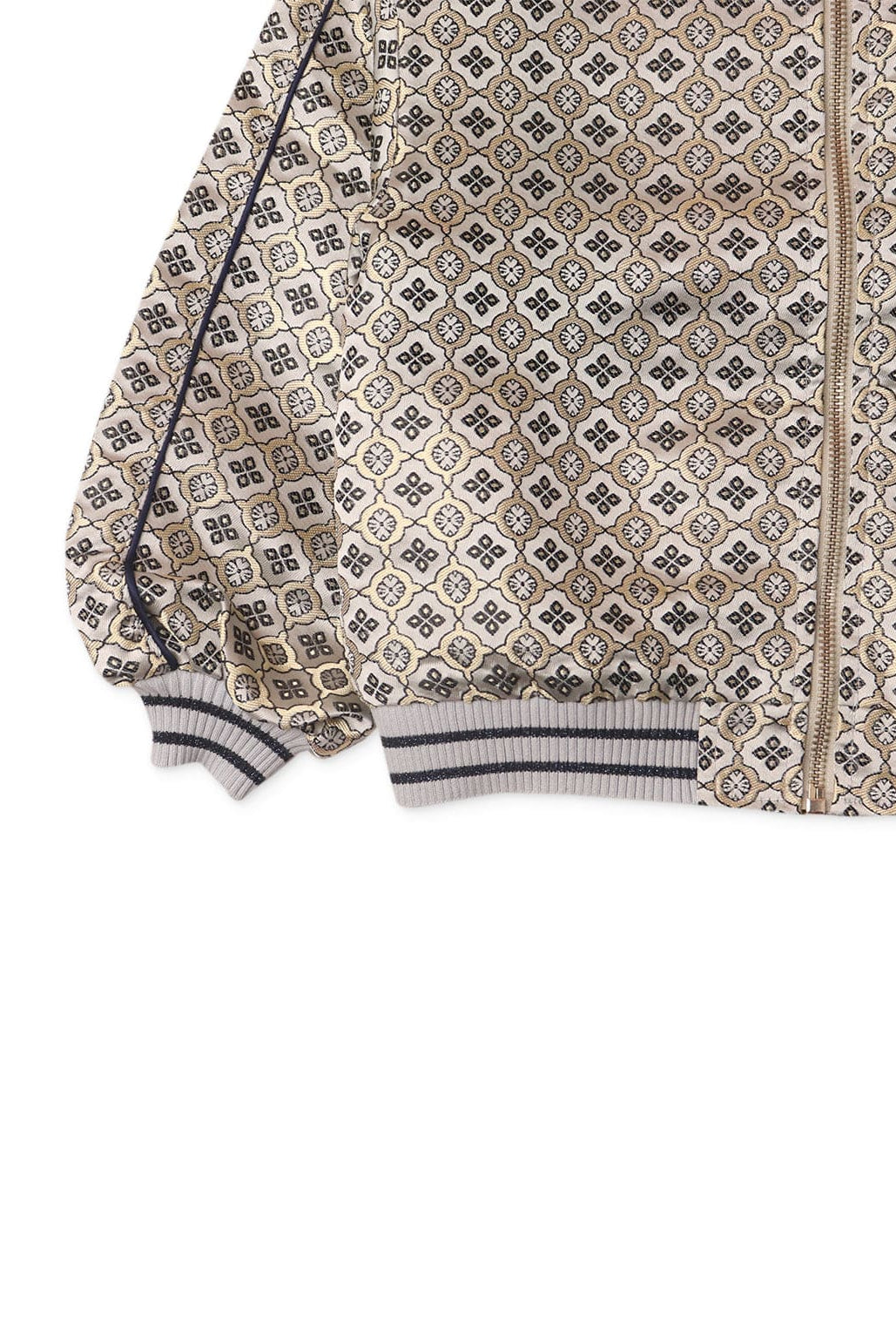 جينجرسنابس جاكيت بناتي مزخرف وياقة واكمام طويلة متعدد الألوان