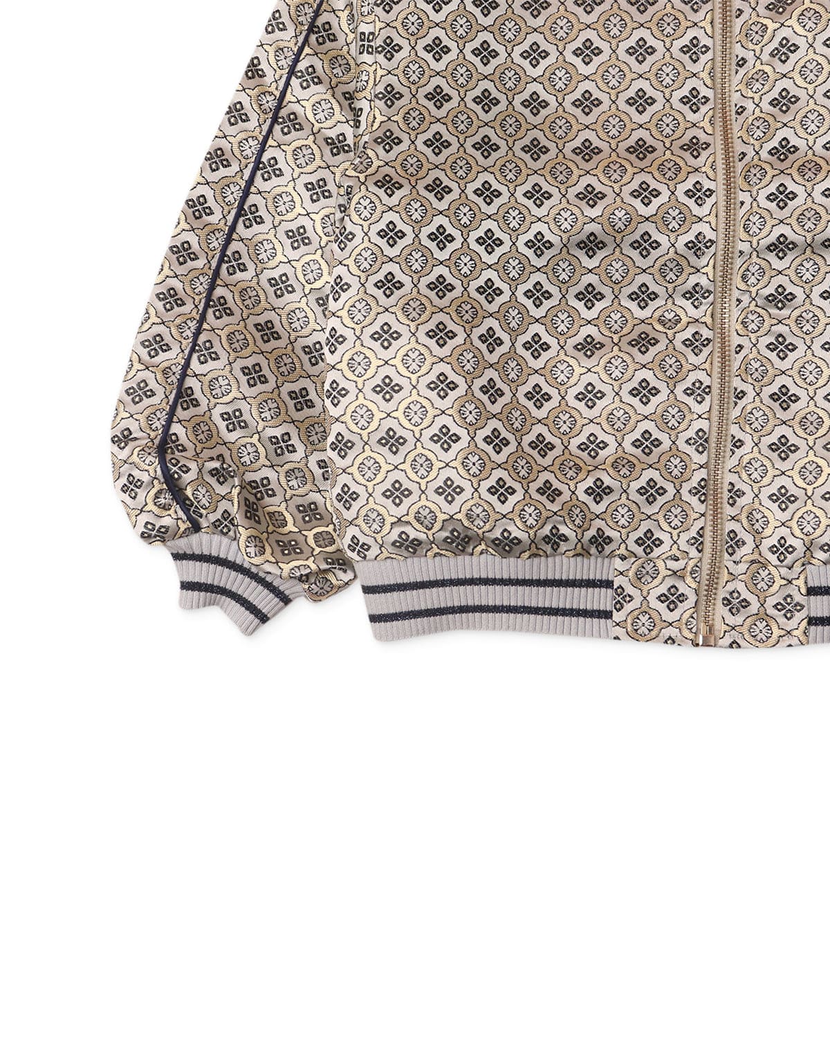 جينجرسنابس جاكيت بناتي مزخرف وياقة واكمام طويلة متعدد الألوان