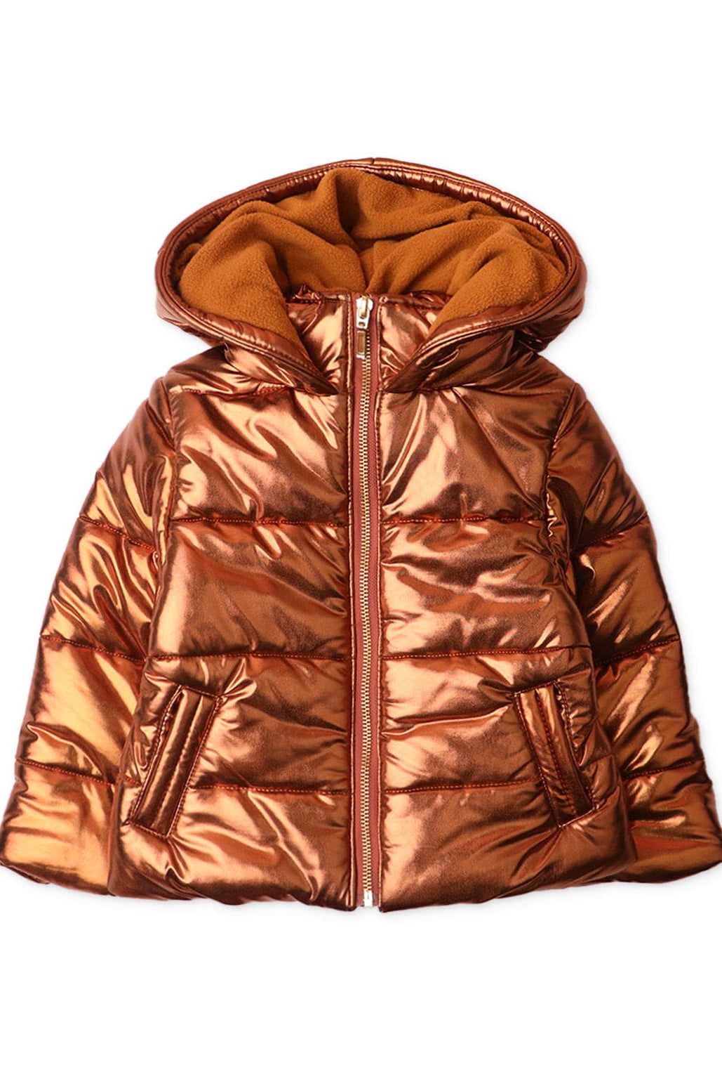 جينجرسنابس جاكيت بناتي لامع بهودي معدني