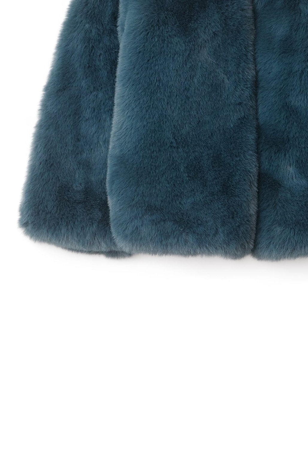 جينجرسنابس جاكيت فرو بناتي كم طويل أخضر