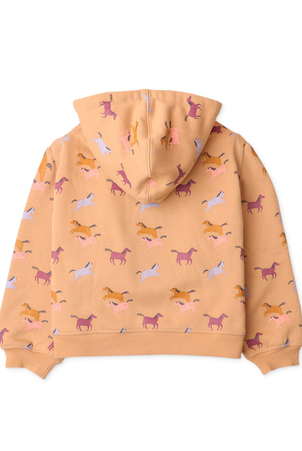 جينجرسنابس هودي بناتي مطبوع بنمط حيوانات متعدد الألوان