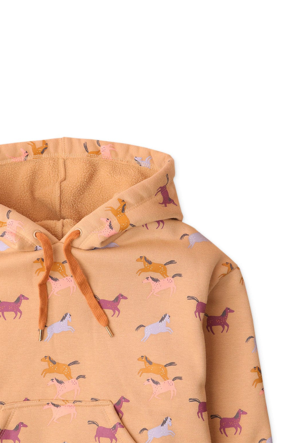 جينجرسنابس هودي بناتي مطبوع بنمط حيوانات متعدد الألوان