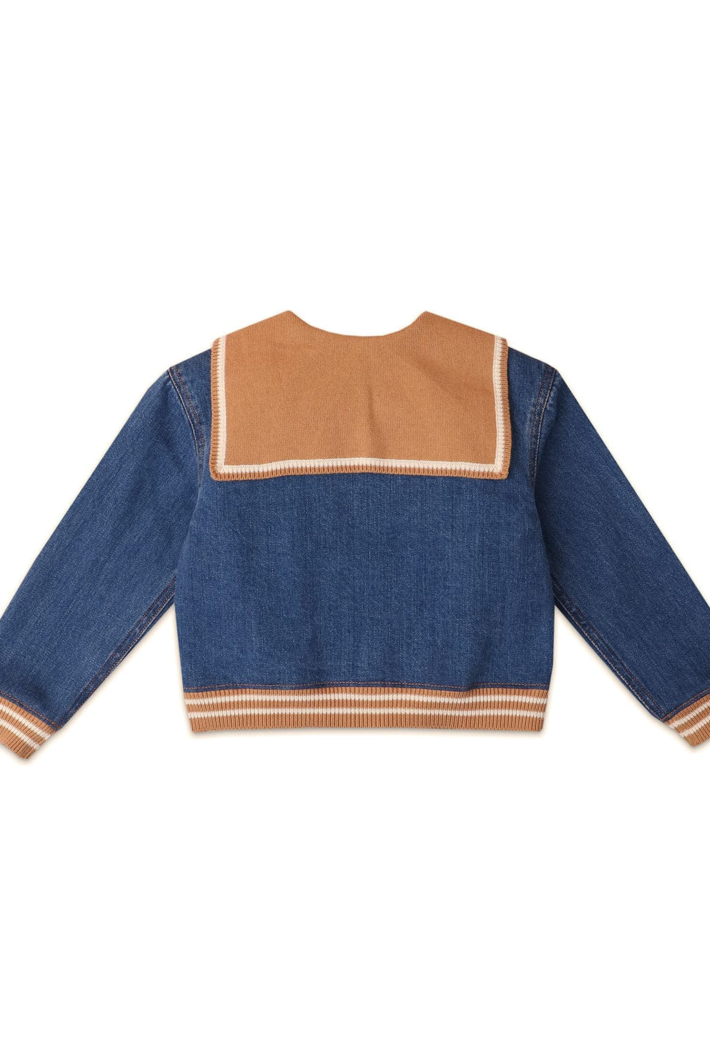 جينجرسنابس جاكت بناتي بجيوب أزرق