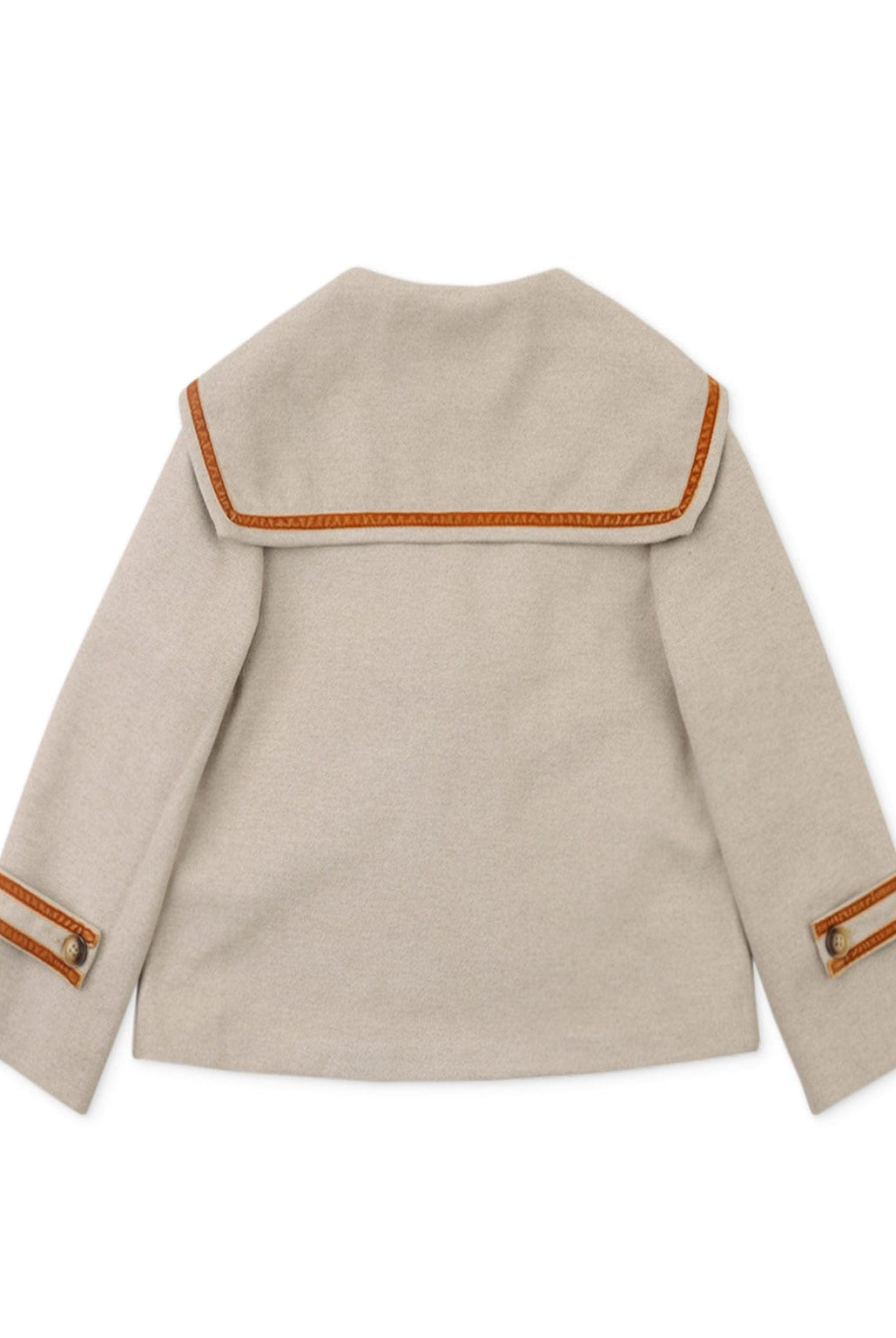 جينجرسنابس جاكيت بناتي سادة بجيوب بيج