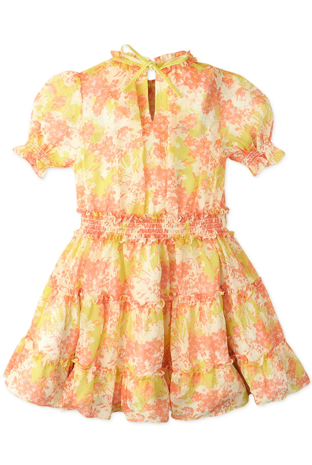 جينجرسنابس فستان بناتي مورد مخصر متعدد الألوان