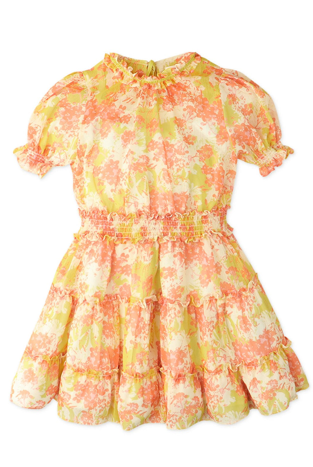 جينجرسنابس فستان بناتي مورد مخصر متعدد الألوان