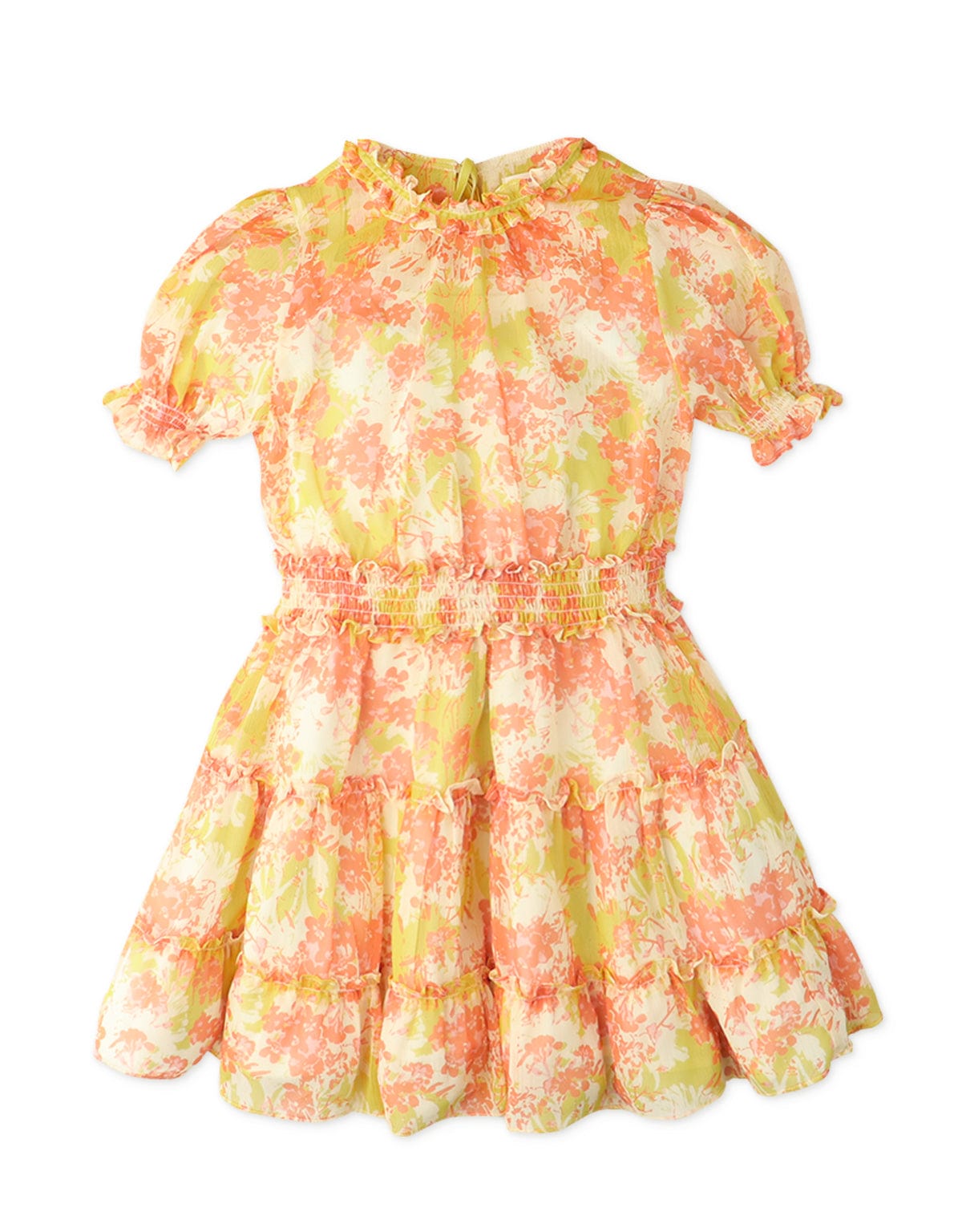 جينجرسنابس فستان بناتي مورد مخصر متعدد الألوان