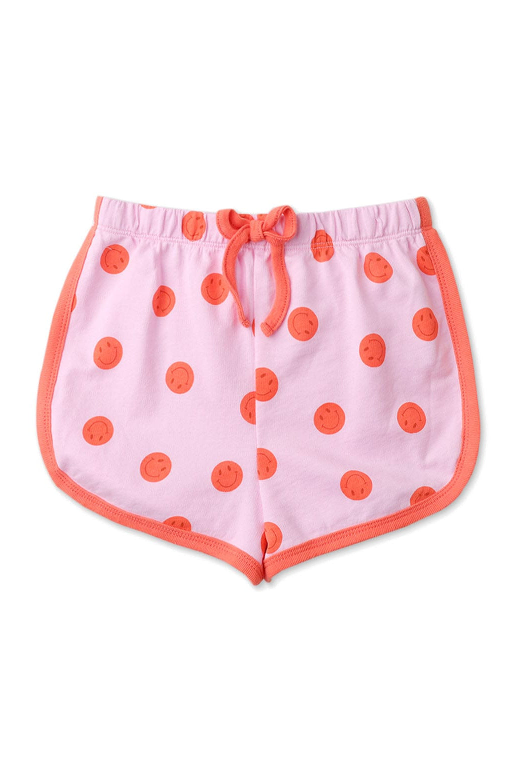 جينجرسنابس طقم شورت بناتي منقط كت وردي