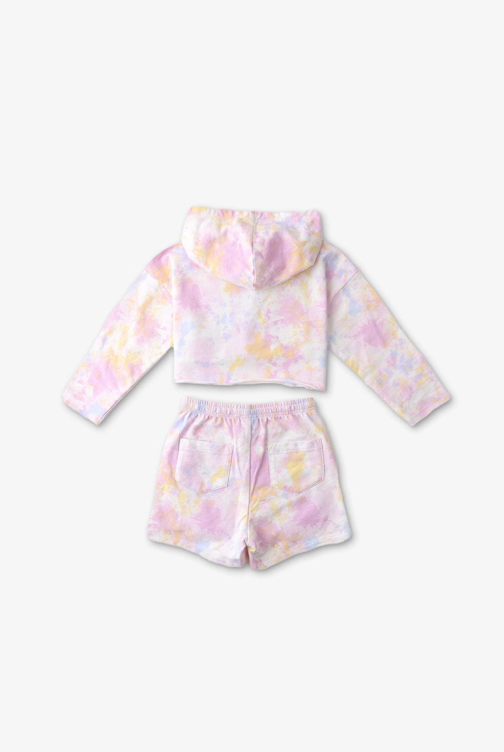 جينجرسنابس طقم شورت وتيشيرت منقوش بقبعة بناتي متعدد الألوان