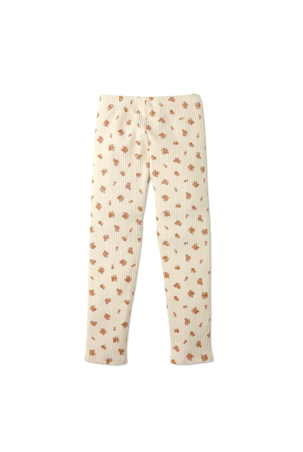 جينجرسنابس بنطلون بناتي ليقنز برسمة ورود متعدد الألوان