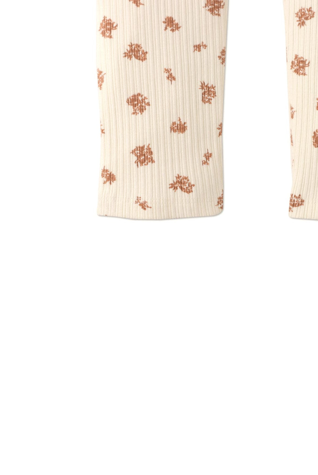 جينجرسنابس بنطلون بناتي ليقنز برسمة ورود متعدد الألوان