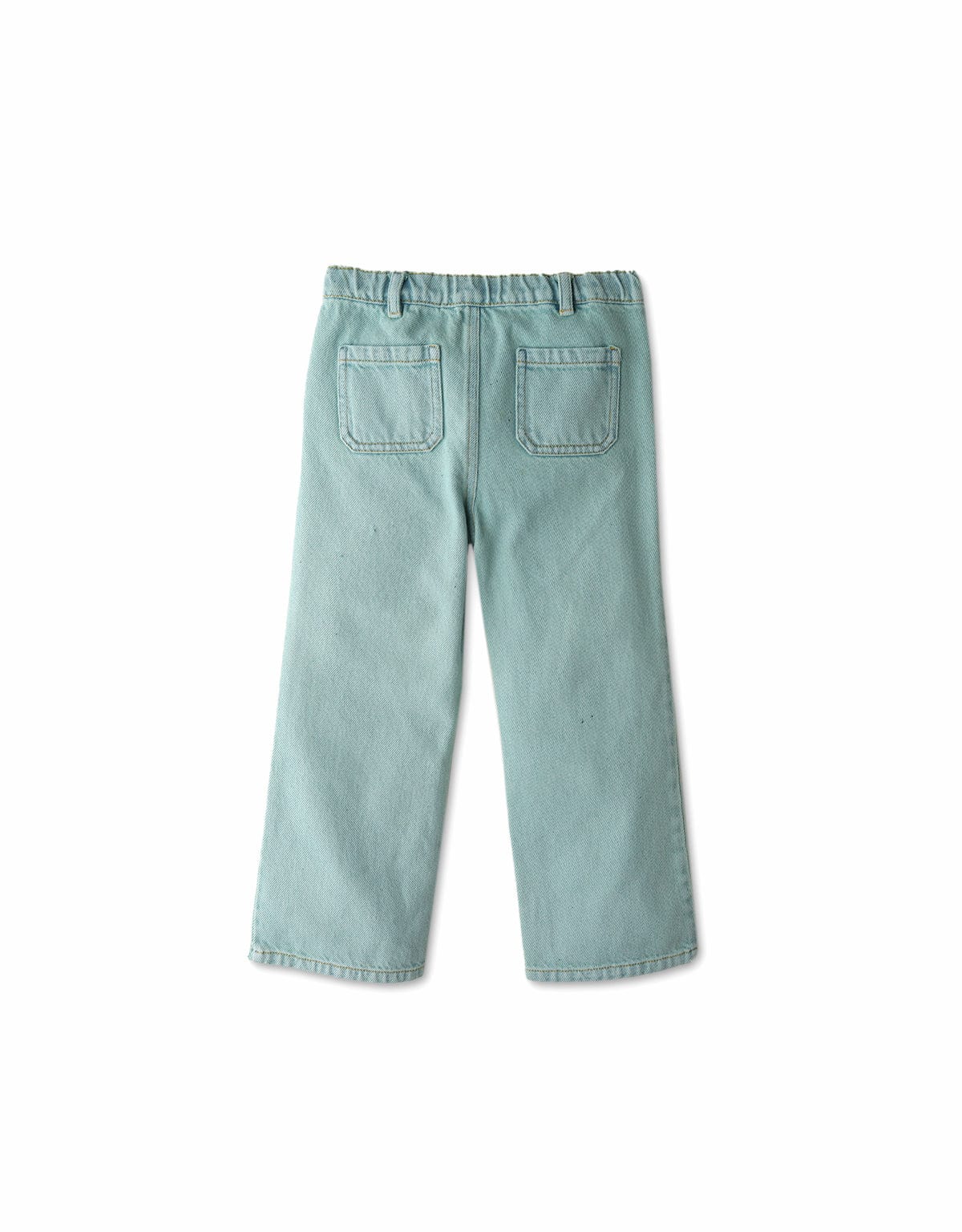 جينجرسنابس بنطال بناتي جينز سادة أخضر