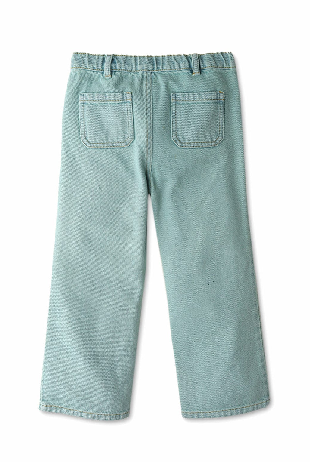 جينجرسنابس بنطال بناتي جينز سادة أخضر