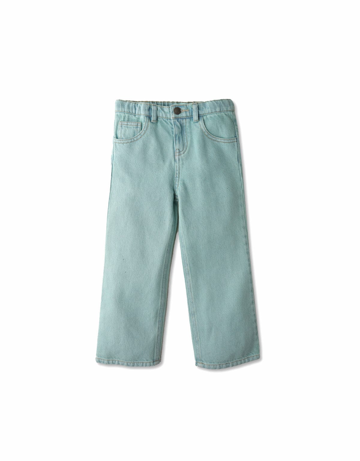 جينجرسنابس بنطال بناتي جينز سادة أخضر