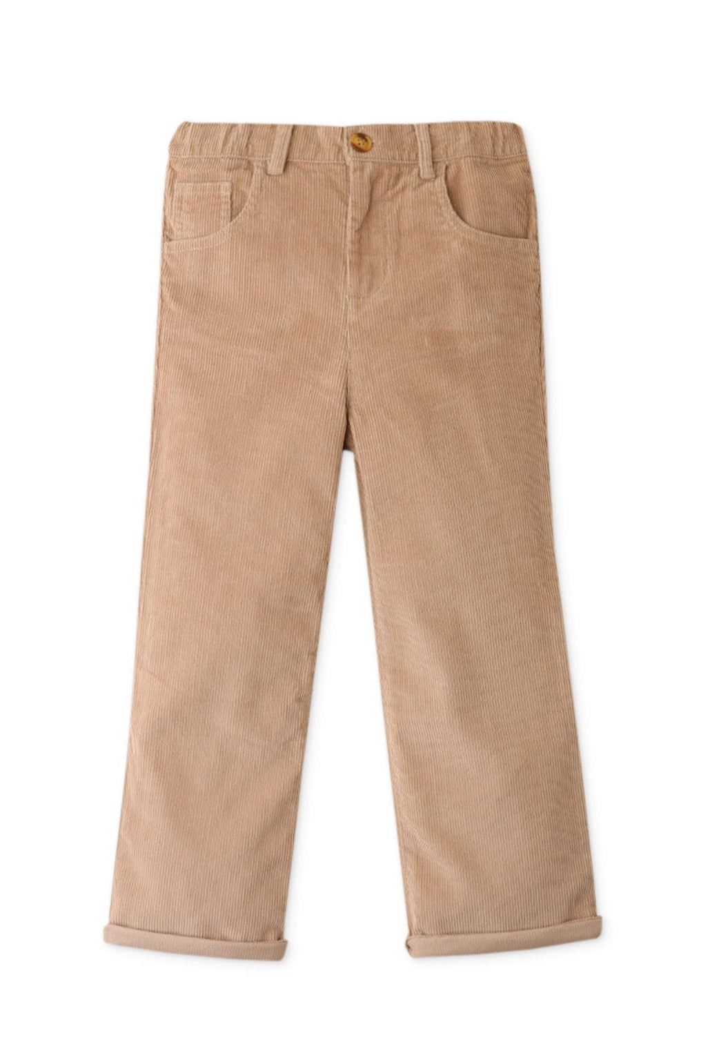 جينجرسنابس بنطلون بناتي سادة بيج