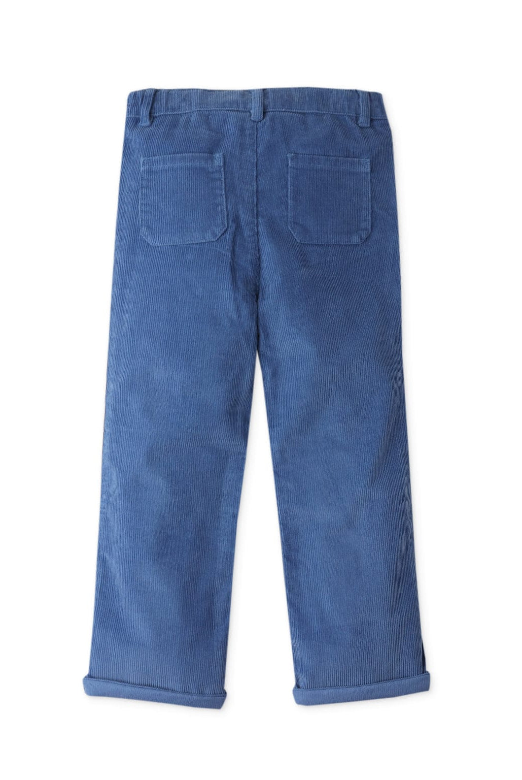 جينجرسنابس بنطلون بناتي سادة مضلع أزرق