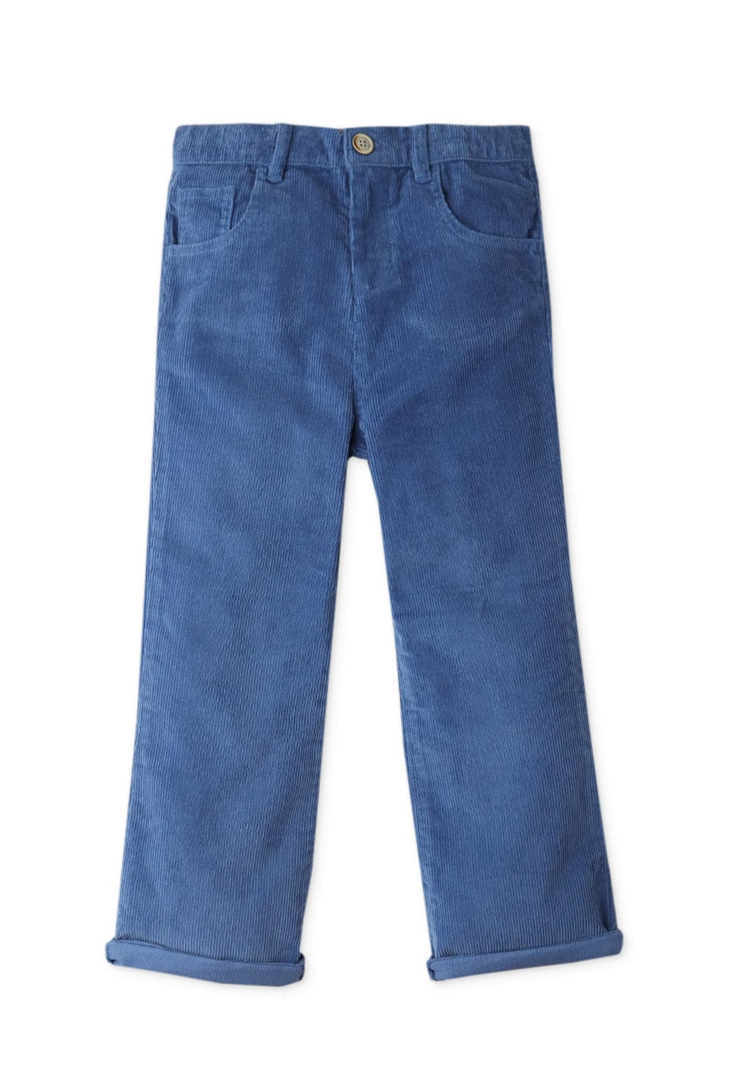 جينجرسنابس بنطلون بناتي سادة مضلع أزرق