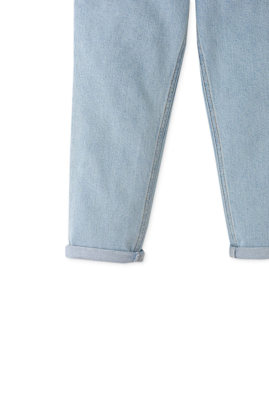 جينجرسنابس بنطون بناتي جينز سادة أزرق