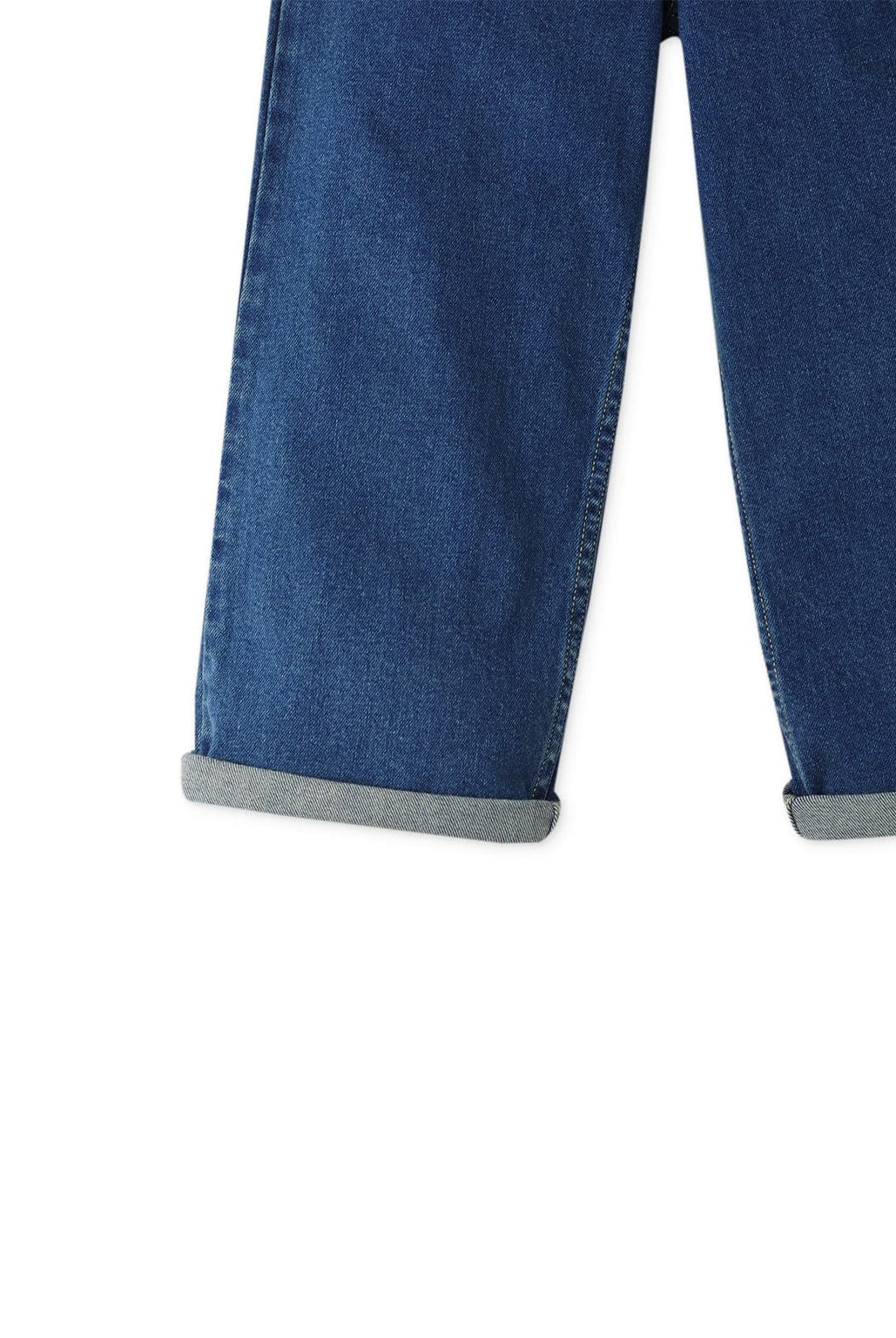 جينجرسنابس بنطون بناتي جينز غامق سادة أزرق