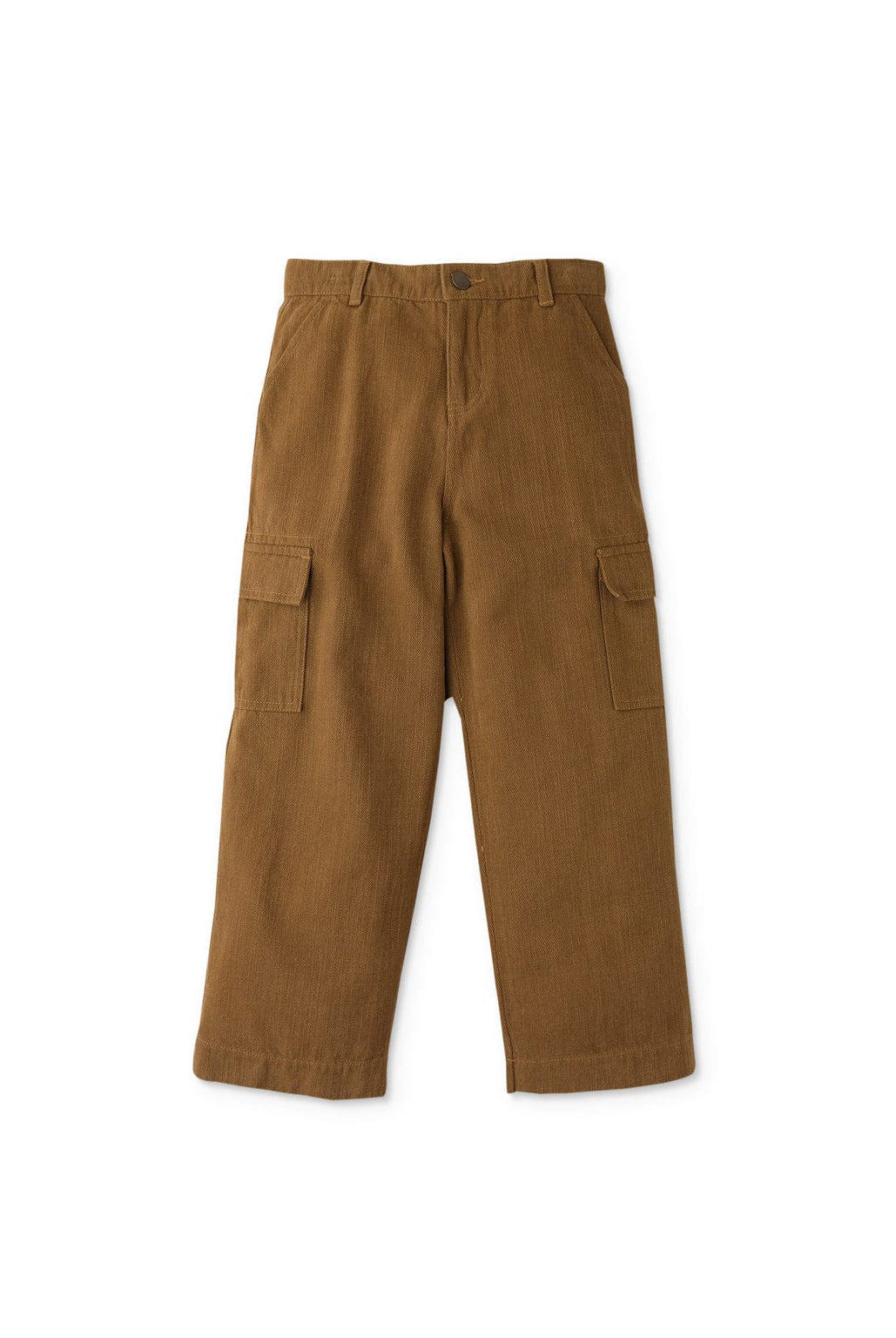 جينجرسنابس بنطلون بجيوب جانبية بناتي بني