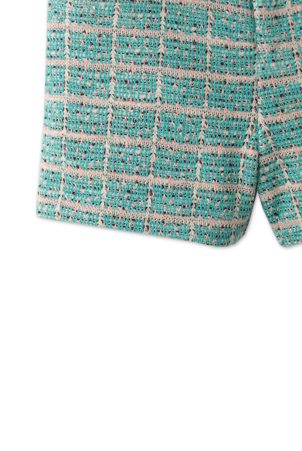 جينجرسنابس شورت بناتي كاروهات أخضر أخضر