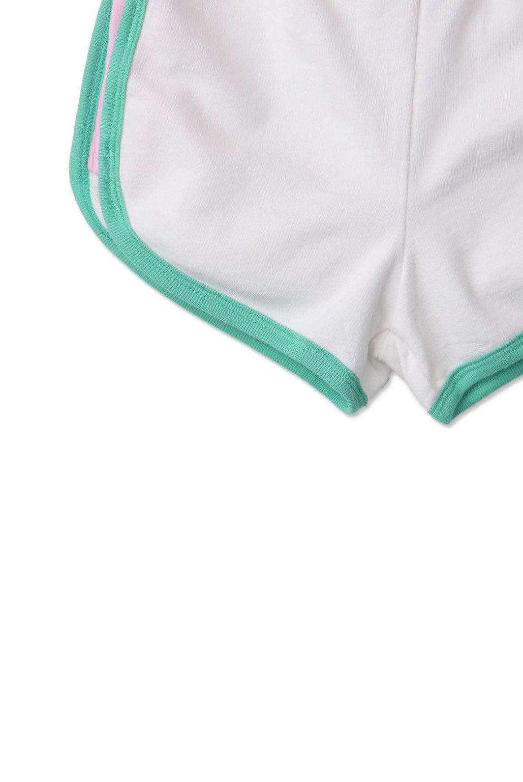 جينجرسنابس شورت بناتي رياضي مزين بوردة متعدد الألوان