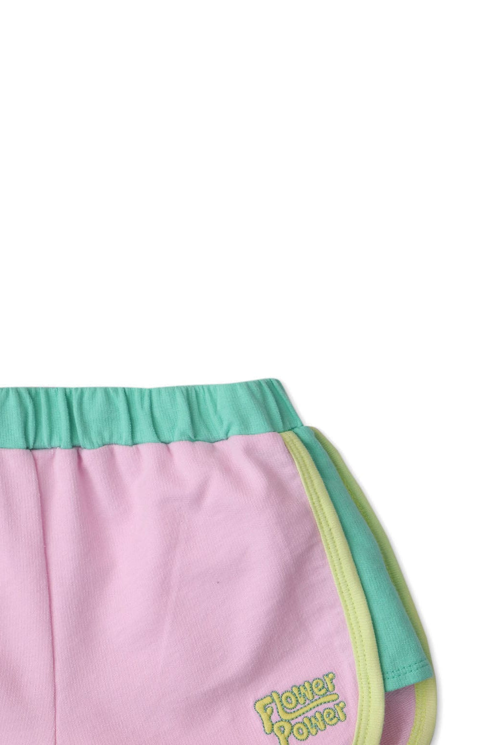 جينجرسنابس شورت بناتي رياضي بخطوط جانبية متعدد الألوان