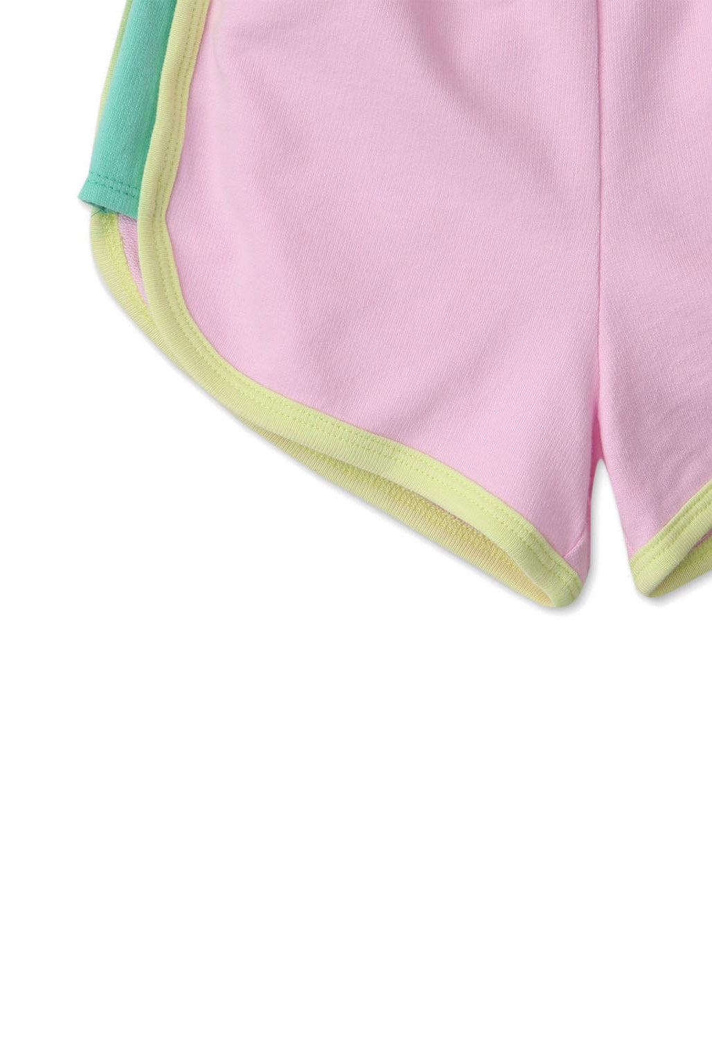 جينجرسنابس شورت بناتي رياضي بخطوط جانبية متعدد الألوان