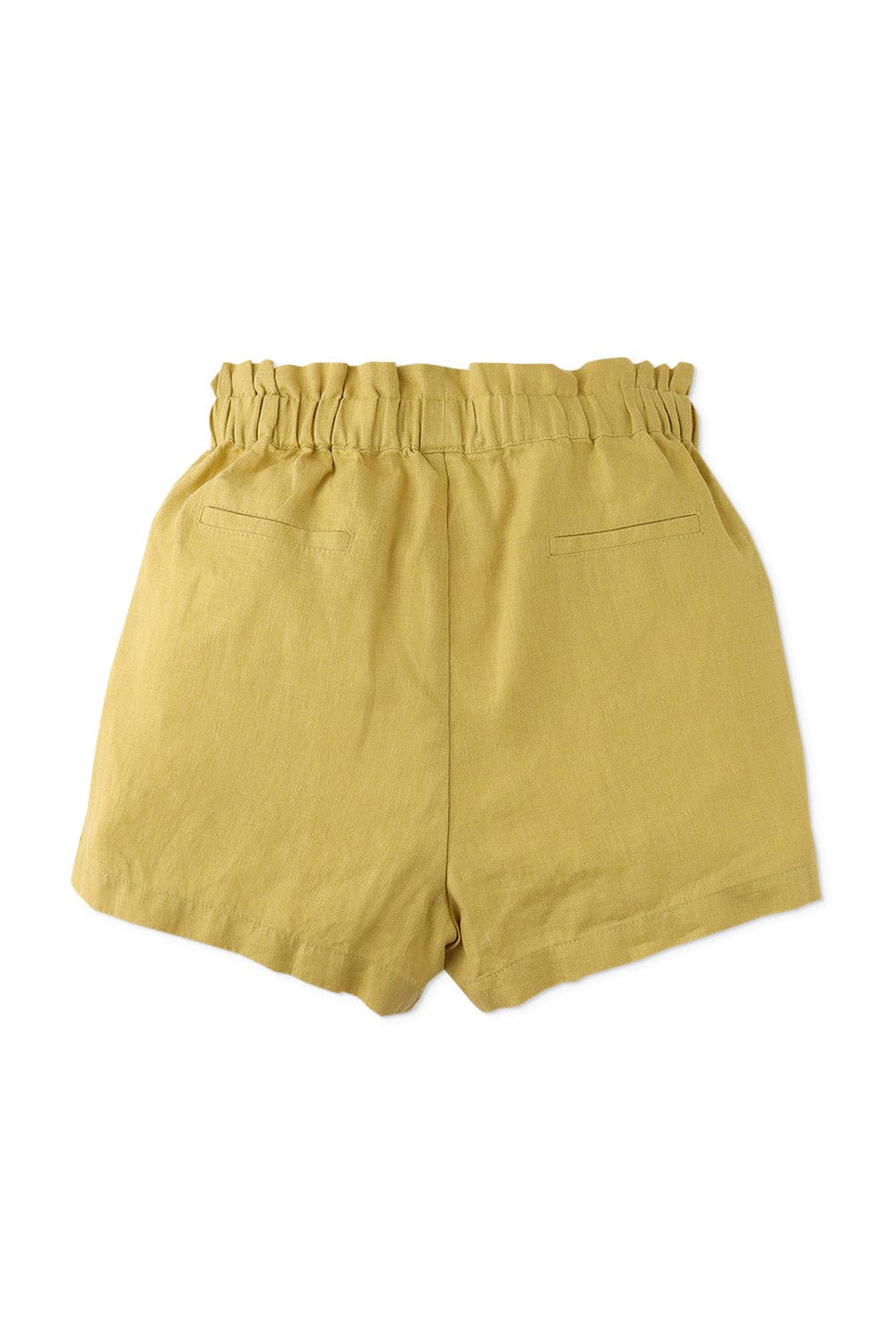 جينجرسنابس شورت منسوج بجيوب بناتي أخضر